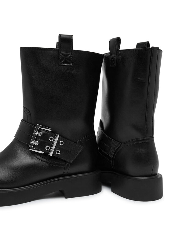 LOVE MOSCHINO LOVE MOSCHINO Polokozačky JA24064G1NIA000A35 Černá