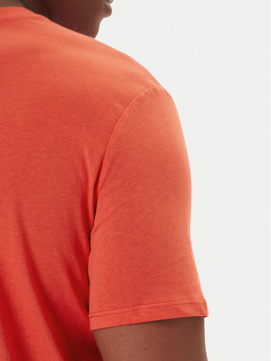 Mustang Mustang T-shirt Austin 1016857 Rosso Regular Fit