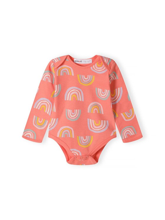 MINOTI MINOTI Komplet 4 par body 16mbaby 9 Różowy Regular Fit