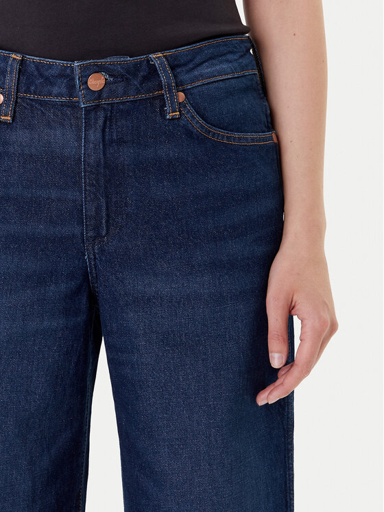 Wrangler Wrangler Traperice World Wide 112372996 Tamnoplava Wide Leg