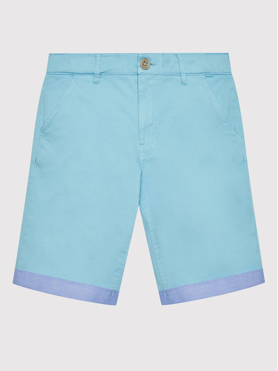 Pantaloncini di tessuto L2RD02 WEHD0 Blu Regular