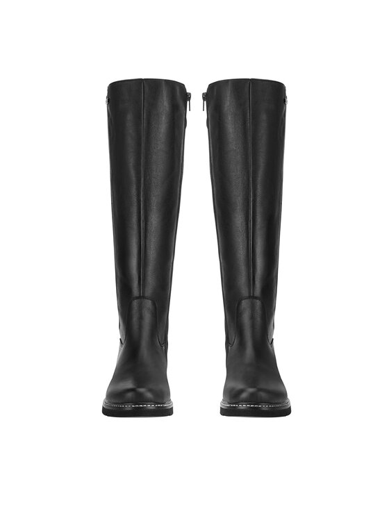 Remonte Remonte Oficerki D3975-01 Czarny