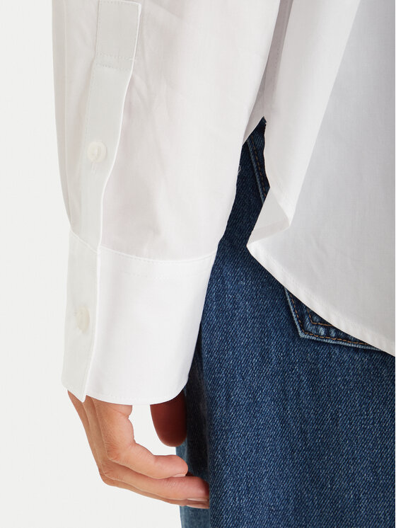 Calvin Klein Jeans Calvin Klein Jeans Риза LV047F102G Бял Relaxed Fit