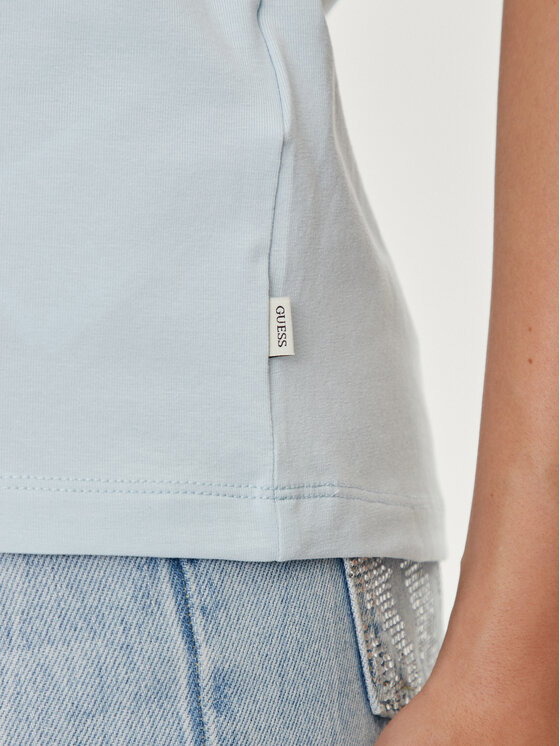 Guess Jeans Guess Jeans T-Shirt 165657 Blau Classic Fit