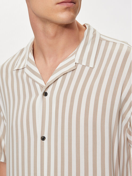 Jack&Jones Jack&Jones Košulja Jeff 12249367 Bež Relaxed Fit