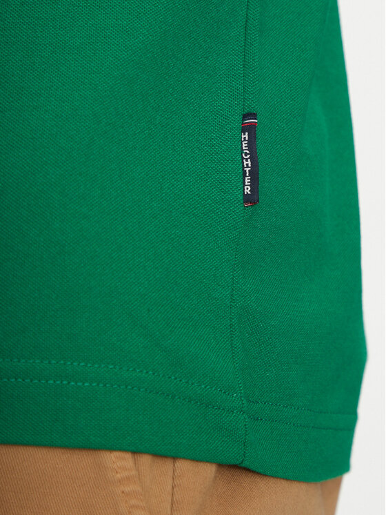 Hechter Paris Hechter Paris Polo Pique X-Tech 74026 151929 Zelena Regular Fit