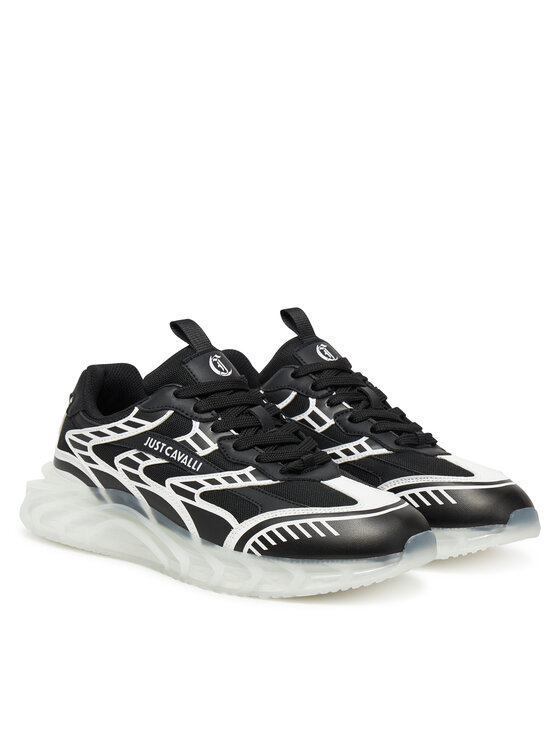 Just Cavalli Just Cavalli Snīkeri 78QA3SQ2 ZSC45 Melns