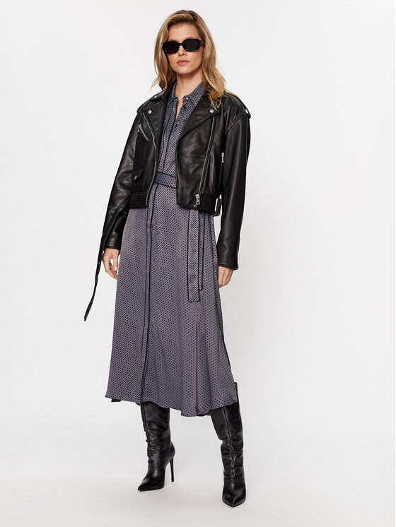 BOSS Boss Hemdkleid Davivio1 50513113 Grau Regular Fit