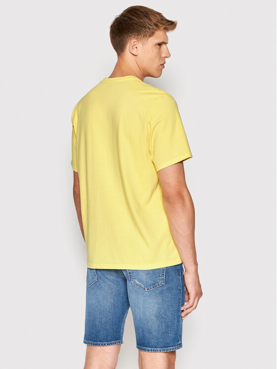 T-shirt 16143-0162 Giallo Relaxed Fit