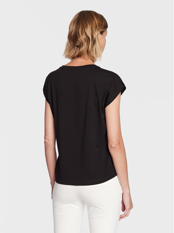 Gaudi Gaudi Jeans T-shirt 311BD64056 Nero Regular Fit