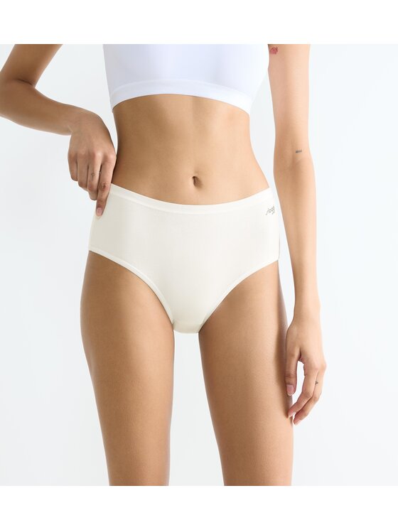 Triumph Triumph Figi klasyczne sloggi GO Daily Cotton Midi Biały