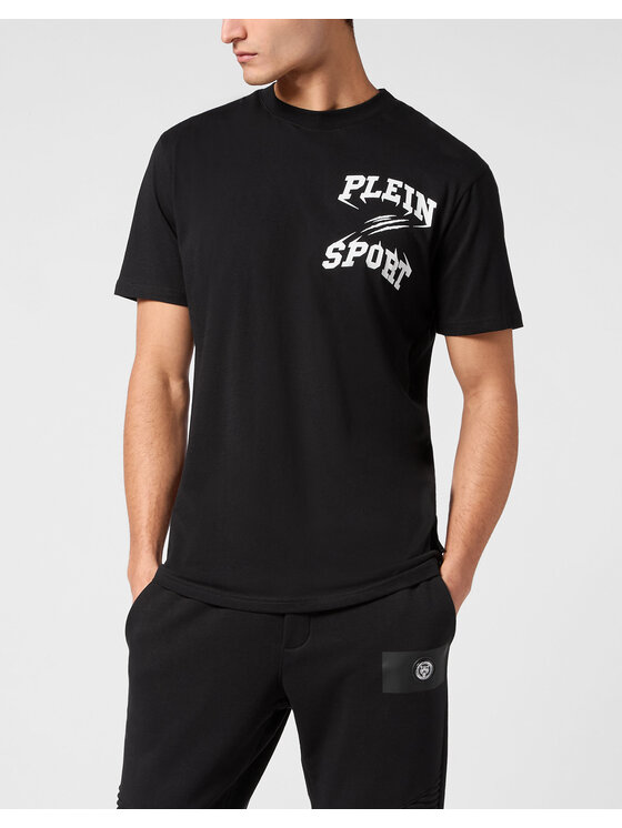 Plein Sport Plein Sport T-Shirt 14271 Czarny Regular Fit