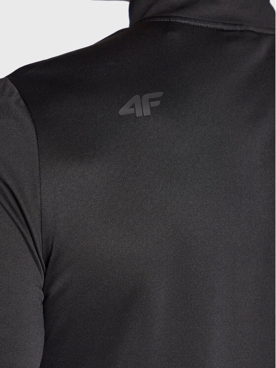 4F 4F Bielizna termoaktywna górna H4Z22-BIMD030 Czarny Slim Fit