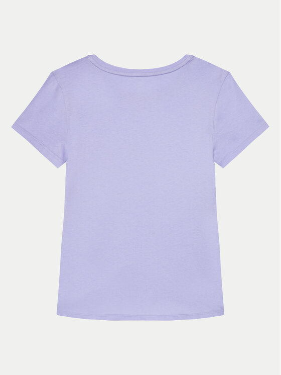 Gap Gap T-Shirt 886009 Fioletowy Regular Fit