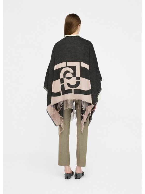Liu Jo Liu Jo Poncho 2F5031T030022222 Nero Regular Fit