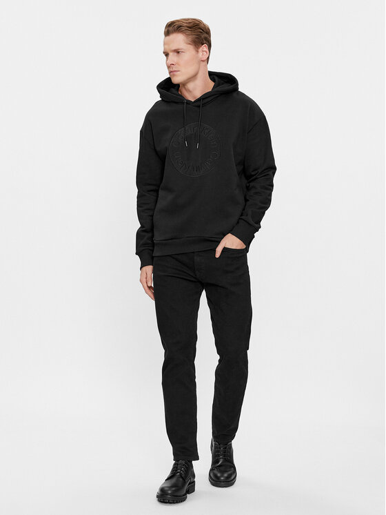Calvin Klein Calvin Klein Μπλούζα K10K111810 Μαύρο Regular Fit