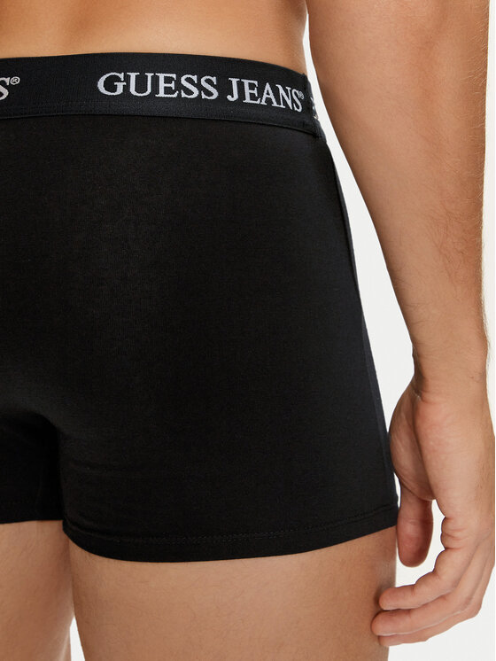 Guess Jeans Guess Jeans Súprava 3 kusov boxeriek M4BZ48 K6YW1 Čierna
