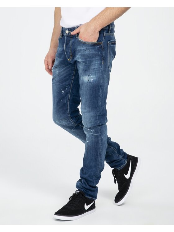 Dsquared2 Dsquared2 Jeansy S71LB0498 S30342 Niebieski Slim Fit