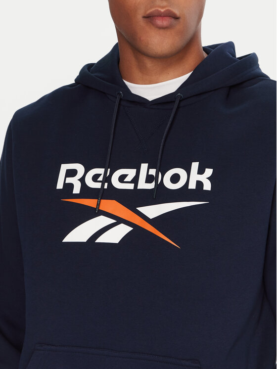 Reebok Reebok Majica dugih rukava RK25151CCM Tamnoplava Regular Fit