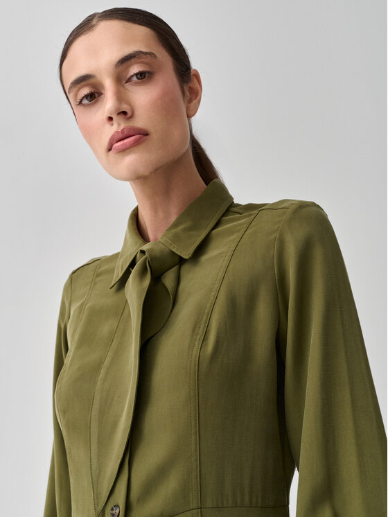 TATUUM TATUUM Sukienka codzienna BOLIA Zielony Flare Fit