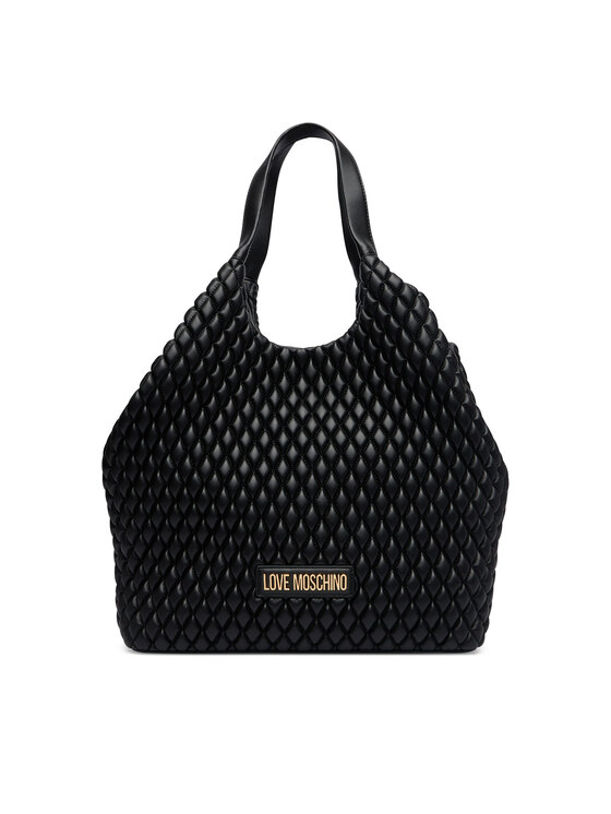 LOVE MOSCHINO LOVE MOSCHINO Дамска чанта JC4292PP0PK1200A Черен