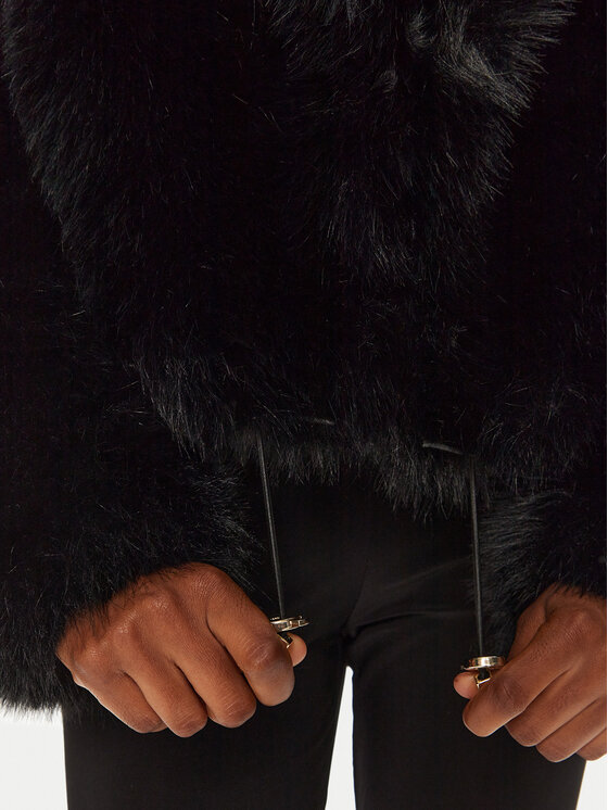 YES LONDON YES LONDON Blană ECO/026 Negru Regular Fit