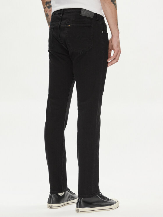Lee Lee Jeansy Rider 112140635 Czarny Slim Fit