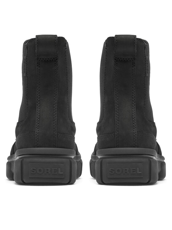 Sorel Sorel Kotníková obuv s elastickým prvkem Explorer Strt 2078061010 Černá