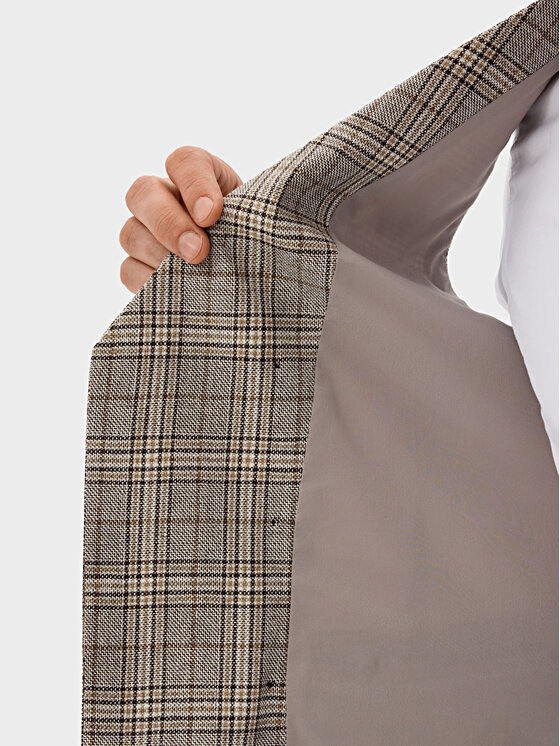 Evenemen Evenemen Kamizelka BOSTON LPA Beżowy Slim Fit