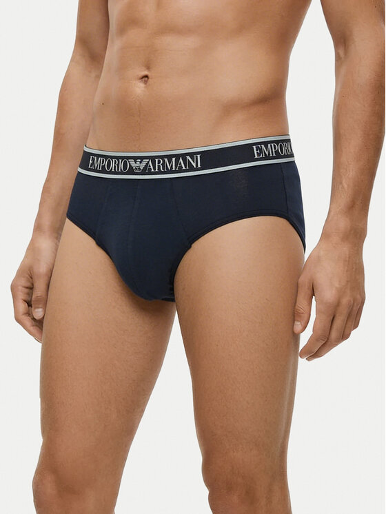 Emporio Armani Underwear Emporio Armani Underwear Souprava slipů EM000258 AF20669 MB139 Tmavomodrá