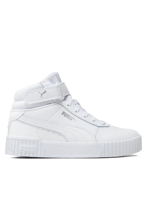 Puma Puma Sneakersy Carina 2.0 Mid Jr 387376 02 Biały