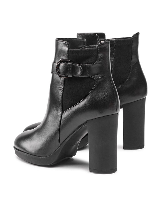 Geox Geox Botki D Annya Pl.90 B D16PXB 085JZ C9999 Czarny
