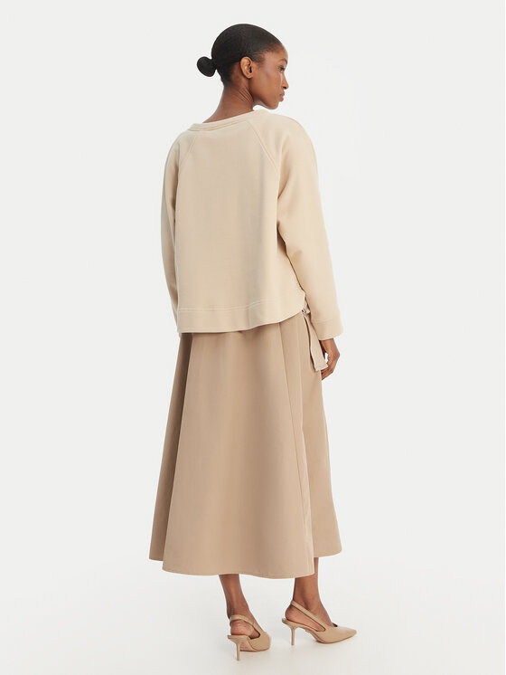 Weekend Max Mara Weekend Max Mara Set bluză și rochie Destino 2615631021 Bej Relaxed Fit