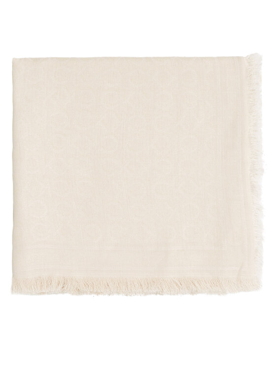 Calvin Klein Calvin Klein Skarelė Monogram Jacquard Scarf K60K608779 Balta