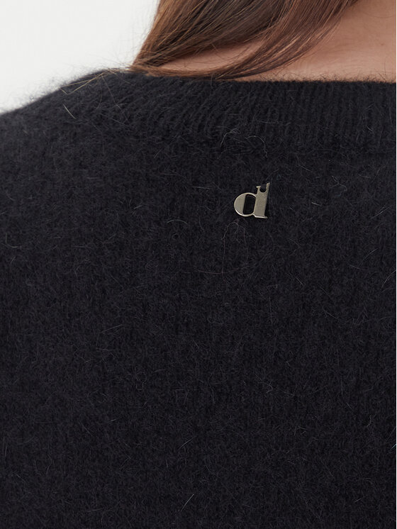 Dixie Dixie Пуловер M277Y066A 1900 Черен Regular Fit