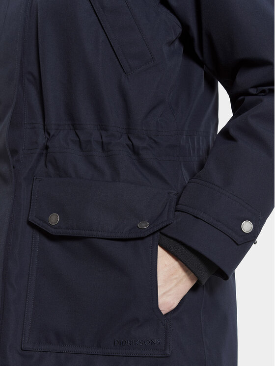 Didriksons Didriksons Parka Lene 504261 Sötétkék Relaxed Fit