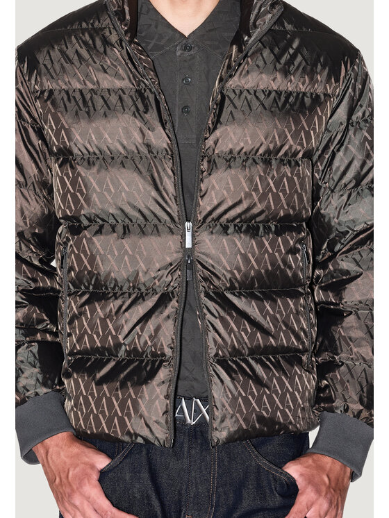 Armani Exchange Armani Exchange Giubbotto piumino DOWN JACKET Verde Casual Fit