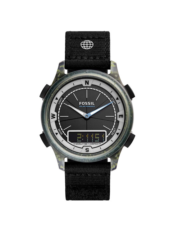 Fossil Fossil Zegarek FS5913 Czarny