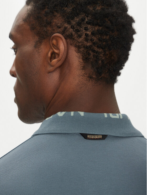 Napapijri Napapijri Polo E-Amundsen NP0A4IN9 Zils Regular Fit