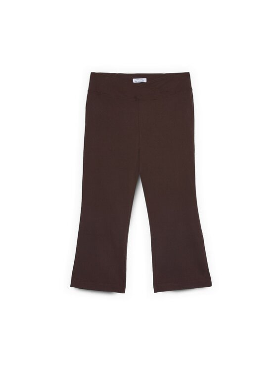 Fiorella Rubino Fiorella Rubino Pantaloni di tessuto P701L002310N022 Marrone Flare Fit