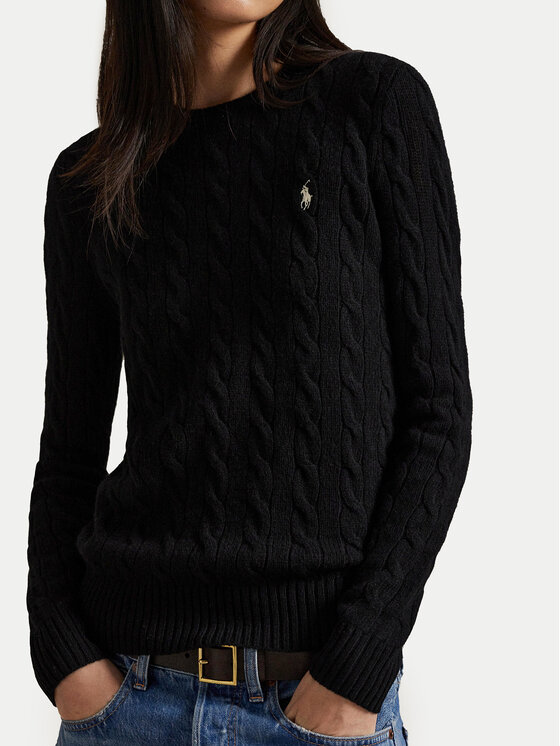 Polo Ralph Lauren Polo Ralph Lauren Sweater 211971865005 Fekete Slim Fit