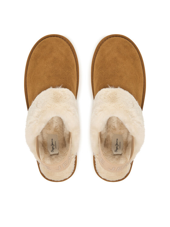 Pepe Jeans Pepe Jeans Papuci de casă Dissy Tape W PLS100001 Maro