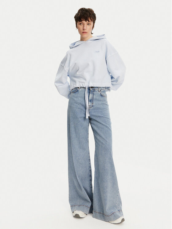 Tommy Jeans Tommy Jeans Majica dugih rukava DW0DW20314 Plava Relaxed Fit