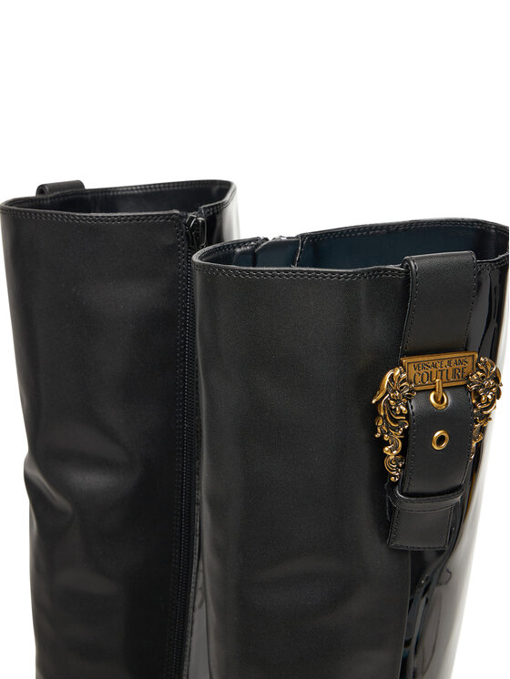 Versace Jeans Couture Versace Jeans Couture Kozaki 79VA3S65 Czarny