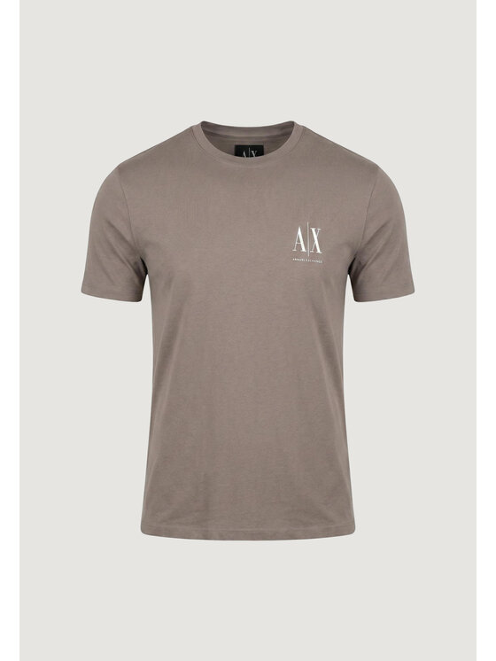 Armani Exchange Armani Exchange T-Shirt XM000365 AF12308 Brązowy Casual Fit
