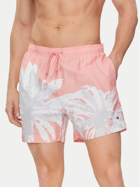 Tommy Hilfiger Pantaloncini da bagno UM0UM03298 Rosa Regular Fit ...