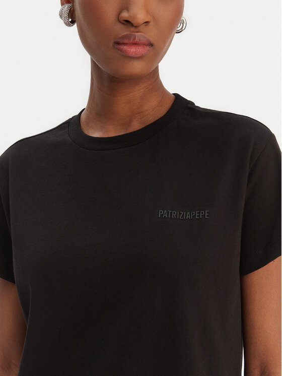 Patrizia Pepe Patrizia Pepe T-shirt 8M1543/J111-K103 Crna Regular Fit