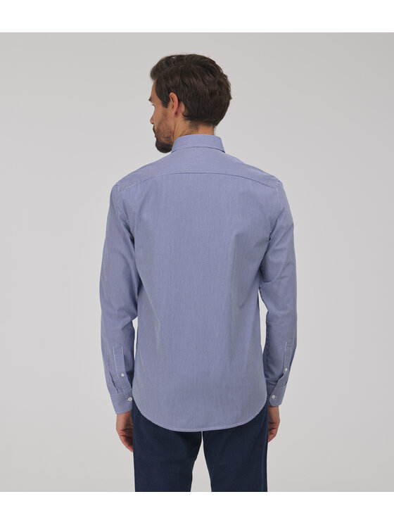 Lee Cooper Lee Cooper Koszula jeansowa LARS Niebieski Regular Fit