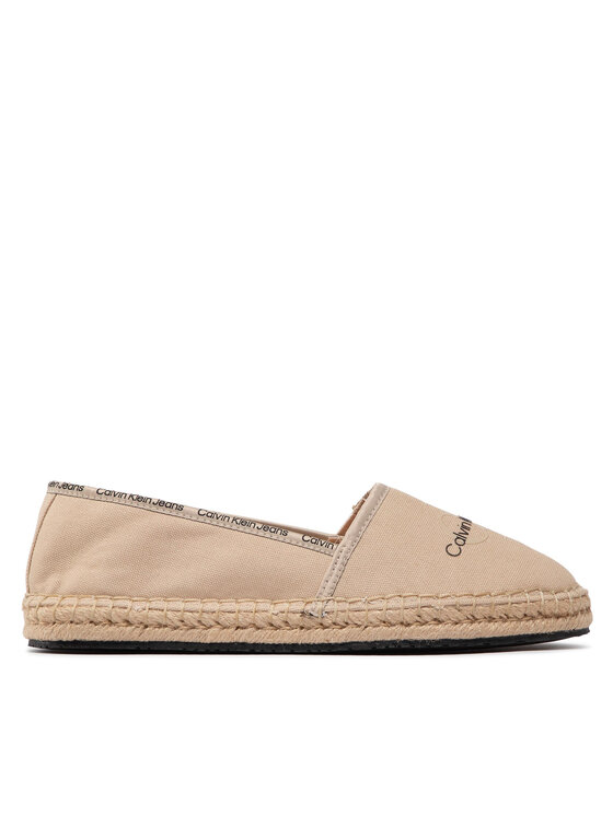 Calvin Klein Jeans Calvin Klein Jeans Espadrillid Esparille Monogram YW0YW00660 Beež