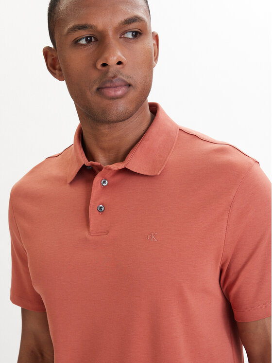 Calvin Klein Calvin Klein Tricou polo LV04LB276G Portocaliu Regular Fit